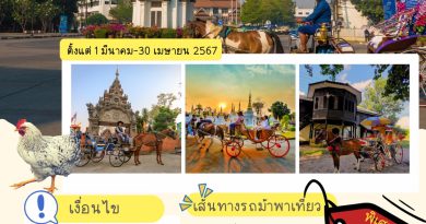 ททท.สำนักงานลำปาง ชวนเที่ยวลำปางวันธรรมดา นั่งรถม้าราคาเดียว 3 เส้นทาง เริ่ม 1 มี.ค. – 30 เม.ย.67