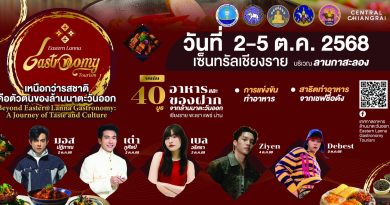 2-5 ต.ค.68 | เทศกาลอาหารล้านนาตะวันออก “Eastern Lanna Gastronomy Tourism”