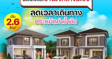 บ้านกาญจน์กนก แยกแม่กรณ์-เชียงราย จองเพียง 5,000.- ซื้อตอนนี้คุ้มสุด กู้ 110%