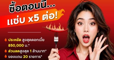 ชาวเชียงราย! ซื้อตอนนี้ แซ่บ X5 กันไปเลย ส่วนลดพร้อมของแถมเพียบ! ที่ “อภิทาวน์ เชียงราย”
