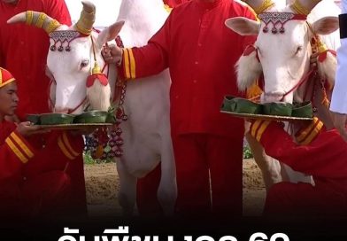 วันพืชมงคล 2569 “พระยาแรกนา” เสี่ยงทายหยิบผ้านุ่ง 6 คืบ พระโคกิน “เหล้า-ถั่ว-น้ำ-หญ้า”
